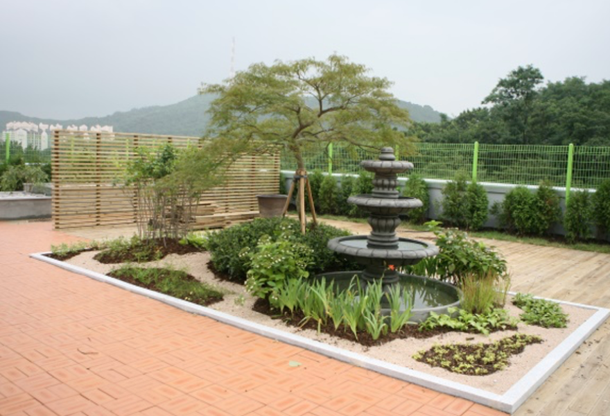 옥상정원(원예치료정원)